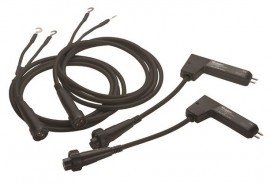 Megger 1006-446 DH6-C Duplex Connect Handspike Lead Set, 600V, One Lead with Indicator Lights, 1.5m-