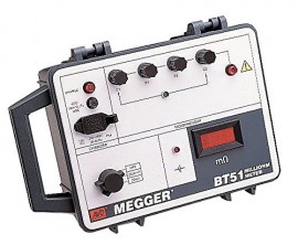 Megger 1006-605 BT51 Low Resistance Ohmmeter with DH1-C, 240 V-