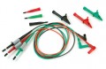 Megger 1007-155 Replacement Test Lead Set, Red/Black/Green, 9.5 Plug-