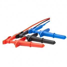 Megger 1012-069 Grabber Clip Lead Set, CAT III 100 V, CAT IV 600 V-
