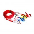 Megger 2008-300-100 3Ø Universal Shielded X Test Lead Set with color-coded clamps, 100', 10 A, 4-pack-