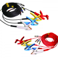 Megger 2008-30KIT2 3Ø Universal Shielded H and X Test Lead Set with color-coded clamps, 30', 10 A, 8-pack-