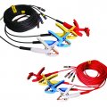 Megger 2008-60KIT2 3Ø Universal Shielded H and X Test Lead Set with color-coded clamps, 60', 10 A, 8-pack-