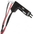 Megger 242009-18 Duplex Test Leads, Helical Hand Spikes, Spring Points, 10A, 18ft.-