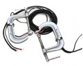 Megger 242104-2-16 Duplex Test Lead, Heavy Duty C-Clamps, 16&#039; Length-