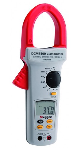 Megger DCM1500 (1005-572) TRMS Clamp Meter, 1500A-