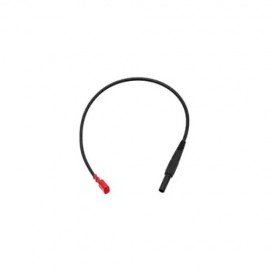 Megger KG-00692 Cable with insulated flat connector for the BVM battery voltage monitor, 0.25&amp;quot; female, 1'-