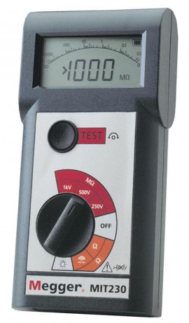 Megger MIT230-EN 1000V Insulation Tester-