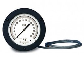 Meriam 1226-1-1 Differential Pressure Gauge, 6&quot;, 50&quot; wc-