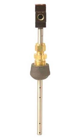 Meriam 21T-0140E-00-XX Double Mount Accutube, 14&quot;, 3/4&quot; Diameter-