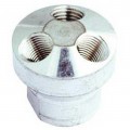 Milton S-685-8 Air Manifold, ½" inlet, three ¼" outlets-