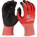 Milwaukee 48-22-8903 Nitrile Dipped Gloves, Cut Level 1-