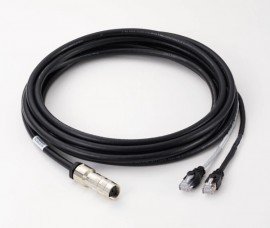 Mitutoyo 02AQL392 Power and Ethernet Master Cable w/ 90&amp;deg; Connector, 5M-
