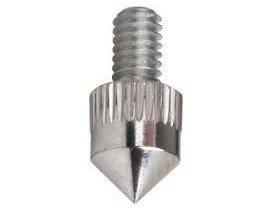 Mitutoyo 101385 Hardened Steel Conical Point Extension Rod, &amp;#216;5 x 5mm, 90&amp;deg; Tip-