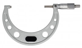 Mitutoyo 103-219 Series 103 Outside Micrometer with ratchet stop, 4 to 5&amp;quot;, imperial-