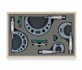 Mitutoyo 103-930 Outside Micrometer Set, 0-4&quot; Range, 4 Piece Set-