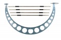 Mitutoyo 104-145A Outside Micrometer Interchangeable Anvil, 600 to 700 mm-
