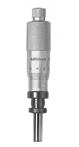 Mitutoyo 110-102 Series 110 Differential Screw Translator Extra-Fine Micrometer Head, 0 to 2.5 mm, 0.0001 mm Graduation-