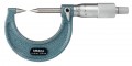 Mitutoyo 112-214 Point Micrometer with carbide tip, 25 to 50 mm-