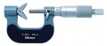 Mitutoyo 114-109 3-Flute V-Anvil Micrometer, 115 to 130 mm, 0.01 mm graduations-