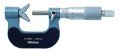 Mitutoyo 114-161 3 Flute V-Anvil Micrometer, 1 to 15 mm, 0.01 mm-