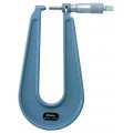 Mitutoyo 118-126 Sheet Metal Micrometer, 25 to 50 mm, 150 mm throat-