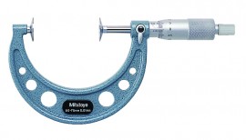 Mitutoyo 123-110 Disc Micrometer Hardened Steel, 225 to 250 mm-