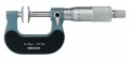 Mitutoyo 123-113 Disc Micrometer with carbide tips, 0 to 25 mm-