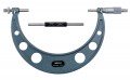 Mitutoyo 124-179 Series 124 Interchangeable Ball Anvil-Type Gear Tooth Micrometer, 150 to 175 mm, 0.01 mm graduation-