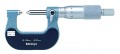 Mitutoyo 125-103 Screw Thread Micrometer, 1 to 1.75 mm/24-14TPI-