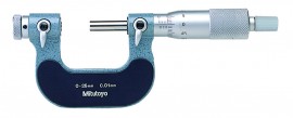 Mitutoyo 126-125 Screw Thread Micrometer Interchangeable Tips, 0 to 25 mm-