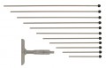 Mitutoyo 129-150 Interchangeable Rod Depth Micrometer, 0 to 12&quot;-