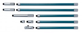 Mitutoyo 137-215 Hardened Face Tubular Inside Micrometer, 2 to 60"-
