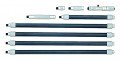 Mitutoyo 139-177 Tubular Inside Micrometer with extension, 100 to 2100 mm-