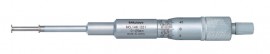 Mitutoyo 146-221 Groove Micrometer with non-rotating spindle, 0 to 25 mm, 6.35 mm-