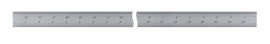 Mitutoyo 182-165 Wide Rigid Steel Rule, 24&quot; x 600 mm-