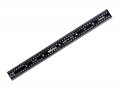 Mitutoyo 182-212 Steel Rule, 6"-