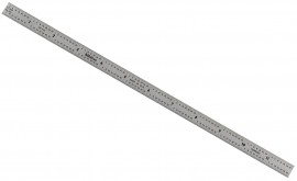 Mitutoyo 182-225 Series 182 Fully-Flexible Steel Ruler, 12&amp;quot; x 300 mm-