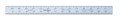 Mitutoyo 182-303 Semi-Flexible Steel Rule, 8" x 200 mm-