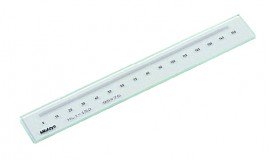 Mitutoyo 182-512-10 Glass Scale with GB inspection certificate, 100 mm, 0.1 mm-