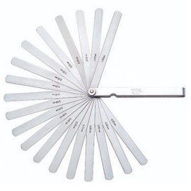 Mitutoyo 184-301S Metric Thickness Gauge Set, Straight, 0.05 to 1 mm-