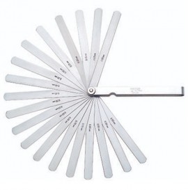 Mitutoyo 184-307S Metric Thickness Gauge Set, Straight, 0.03 to 0.5 mm-