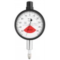 Mitutoyo 1900A-10 Series 1 Compact One Revolution Dial Indicator with lug back, 0 to 0.1 mm, metric-