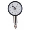 Mitutoyo 1911A-10 Series 0 Compact Dial Indicator with Lug, 0 to 2.5 mm, Metric-