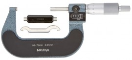 Mitutoyo 193-103 Outside Micrometer, 50 to 75 mm, 0.01 mm-