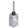 Mitutoyo 197-101 Series 197 Non-Rotating Spindle/Large Thimble Micrometer Head, 0 to 50 mm-