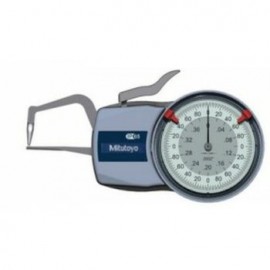 Mitutoyo 209-452 Series 209 External Dial Caliper Gauge, 0 to 0.4", 0.0002" graduations-