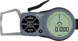 Mitutoyo 209-930 Series 209 Digimatic External Caliper Gauge, 0 to 0.39&amp;quot;, SAE/Metric-