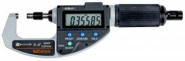 Mitutoyo 227-213-22 ABSOLUTE QuickMike Digital Micrometer, 0.6 to 1.2&amp;quot;, 0.00008&amp;quot; parallelism-