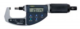 Mitutoyo 227-215-22 Series 227 ABSOLUTE Digimatic Micrometer with Adjustable Measuring Force, 0 to 0.4&amp;quot;-